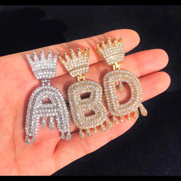 Jewelry | Bubble Letter Chains | Poshmark